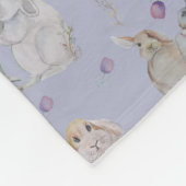 Bunny Buddies Baby Fleece Blanket (Ecke)