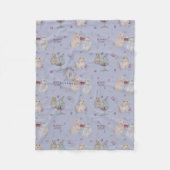 Bunny Buddies Baby Fleece Blanket (Vorderseite)