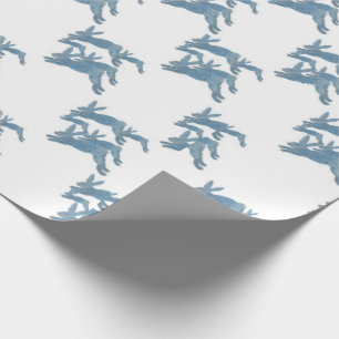 Bunny Bunnies Rabbit Stampede Geschenkpapier