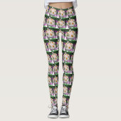 Bunny Cake verstecken Leggings (Vorderseite)