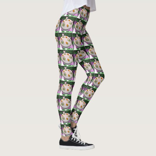Bunny Cake verstecken Leggings (Rechts)