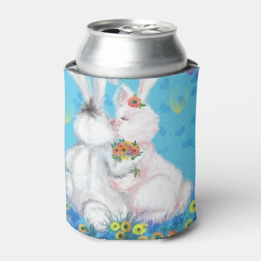 Bunny Can Cooler - Umarmung Dosenkühler (Kanne Vorderseite)