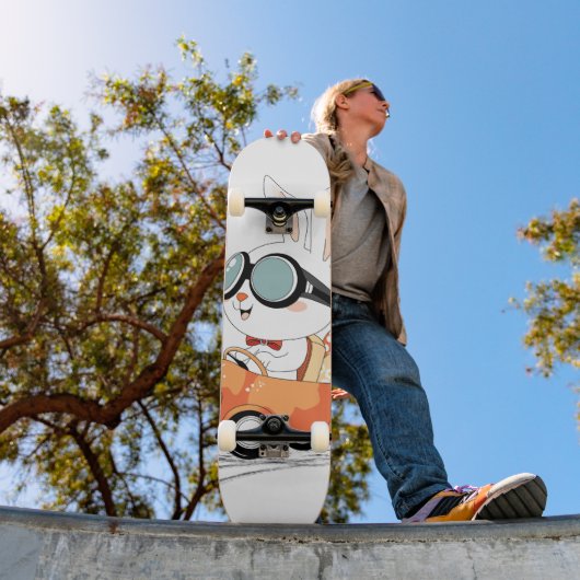 Bunny Carrot Hopping Ride Skateboard (Außenbereich 1)