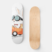 Bunny Carrot Hopping Ride Skateboard (Vorderseite)
