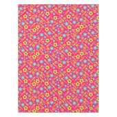 Bunny Carrot Spring Geburtstagsfeier Tischdecke (Vorderseite)