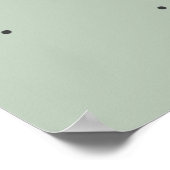 Bunny Cartoon Kids Poster (Ecke)