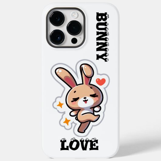 Bunny Case-Mate iPhone Hülle (Rückseite)