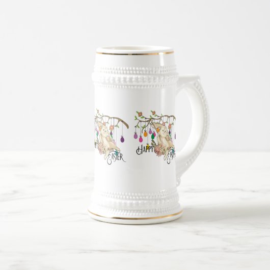 Bunny Celebrates Bierglas (VorderseiteRechts)
