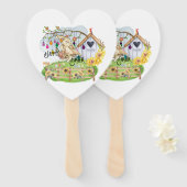 Bunny Celebrates Fächer (Vorne und Hinten)