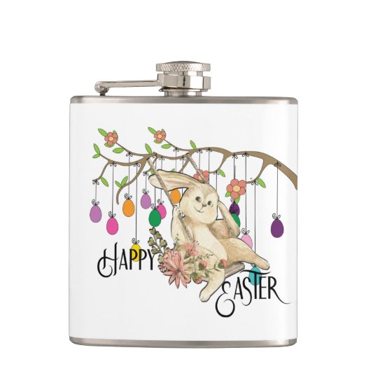 Bunny Celebrates Flachmann (Vorderseite)