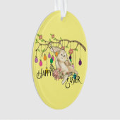 Bunny Celebrates Ornament (Vorderseite)