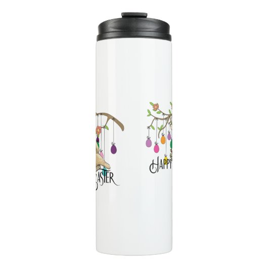 Bunny Celebrates Thermosbecher (Vorderseite)