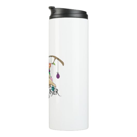 Bunny Celebrates Thermosbecher (Nach rechts gedreht)