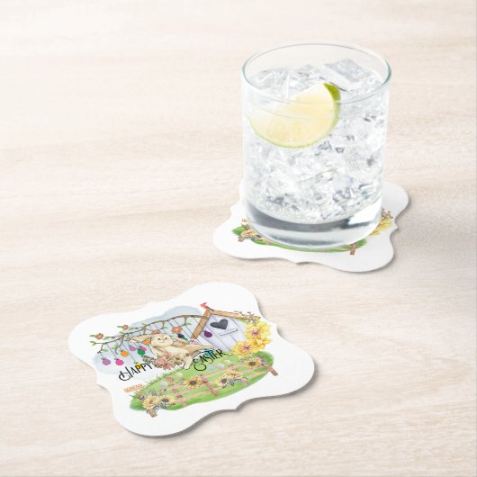 Bunny Celebrates Untersetzer (Vor Ort)