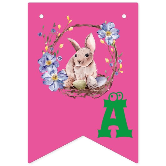 Bunny Celebrates Wimpelkette (Zweite Fahne)