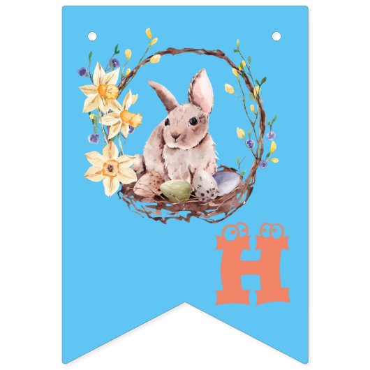 Bunny Celebrates Wimpelkette (Erste Fahne)