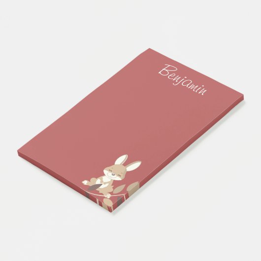 Bunny Charm Post-it Klebezettel (angewinkelt)