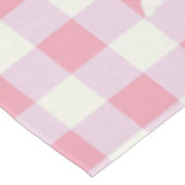 Bunny Check Tischdecke (Schrägansicht)