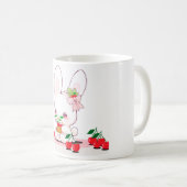 Bunny & Cherries Kaffeetasse (VorderseiteRechts)