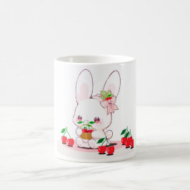 Bunny & Cherries Kaffeetasse