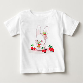 Bunny & Cherries: Sweet Harmony Kollektion! 🍒 🐰 Baby T-shirt