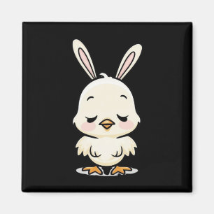 Bunny Chick Sticker2 Magnet