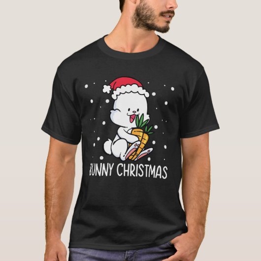 Bunny Christmas T-Shirt (Vorderseite)