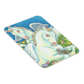 BUNNY & COLT ANGELN, WHIMSESTER EASTER MAGNET Klei (Rechte Seite)