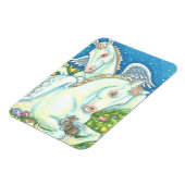 BUNNY & COLT ANGELN, WHIMSESTER EASTER MAGNET Klei (Linke Seite)