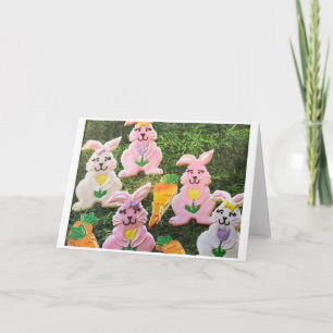 BUNNY COOKIES UNITE FOR YOU ***HAPPY EASTER*** FEIERTAGSKARTE