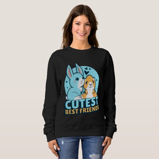 bunny cutest cute sweatshirt (Vorne ganz)