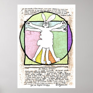 Bunny DaVinci Poster und Print
