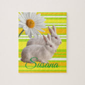 Bunny Decorative Jigsaw Puzzle Daisy (Vertikal)