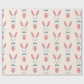 Bunny Design Geschenkpapier (Flach)