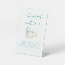 Bunny Dreams Blue Babydusche