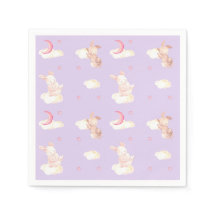 Bunny Dreams Lila Baby Dusche