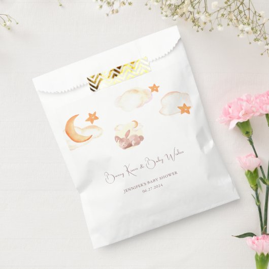 Bunny Dreams Neutral Baby Dusche Geschenktütchen (Versiegelt)
