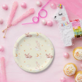 Bunny Dreams Neutral Baby Dusche Pappteller (Party)