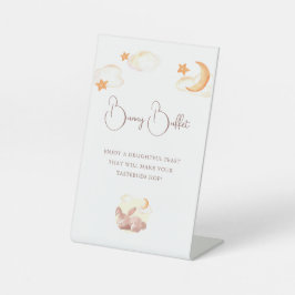 Bunny Dreams Neutral Baby Dusche Sockelschild