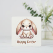 Bunny Eared Wonder Feiertagskarte (Stehend Vorderseite)