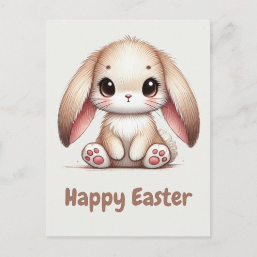 Bunny Eared Wonder Postkarte (Vorderseite)