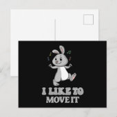 Bunny Easter Bunny Rabbit Niedliches Geschenk Idee Postkarte (Vorne/Hinten)