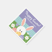 BUNNY EASTER EGG SERVIETTE (Ecke)