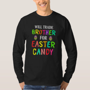 Bunny Easter wird Brother gegen Osterkerze tausche T-Shirt