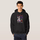 Bunny Eat Chocolate Eggs wird Handelsregister für Hoodie (Vorne ganz)