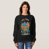 Bunny Eat Chocolate Eggs wird Handelsregister für  Sweatshirt (Vorne ganz)