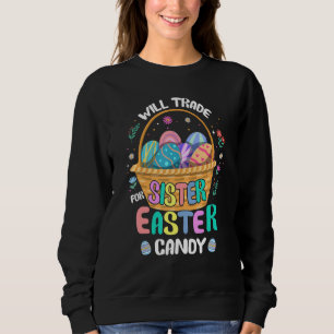 Bunny Eat Chocolate Eggs wird Handelsregister für  Sweatshirt