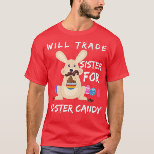 Bunny Eat Chocolate Eggs wird Handelsregister für  T-Shirt