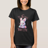 bunny Edgy Spaß Graphic T-Shirts Funny T - Shirt M (Vorderseite)