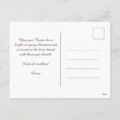 🐇 Bunny & Egg-stravaganza Feiertagspostkarte (Rückseite)